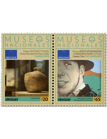 n° 2900/2901 - Timbre URUGUAY Poste