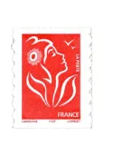 n°49b - Timbre France Autoadhésif