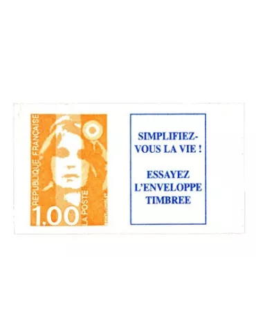 n° 8b - Timbre France Autoadhésifs