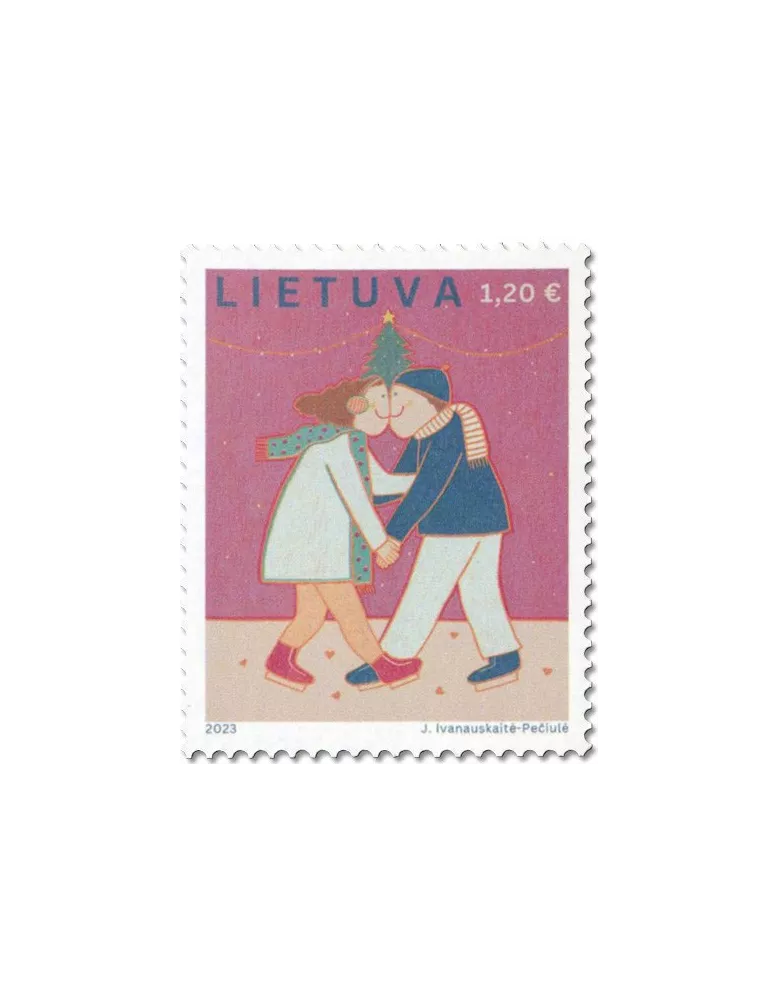 n° 1214/1215 - Timbre LITUANIE Poste