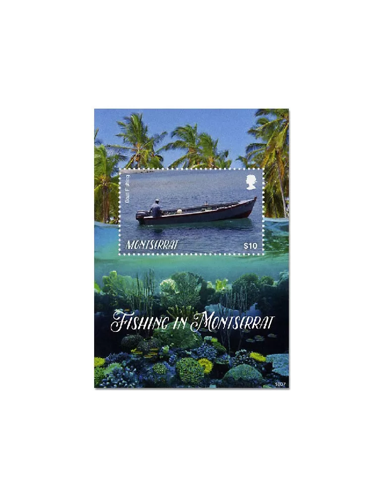 n° 186 - Timbre MONTSERRAT Blocs et feuillets