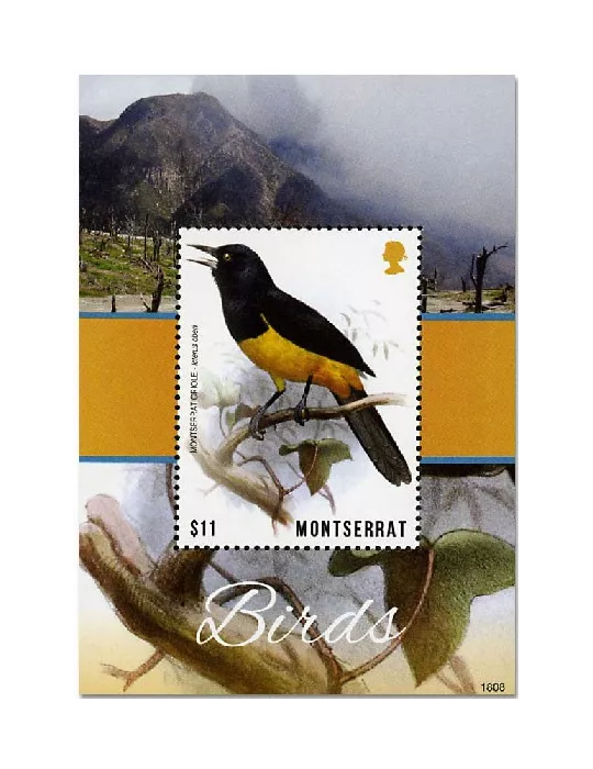 n° 187 - Timbre MONTSERRAT Blocs et feuillets