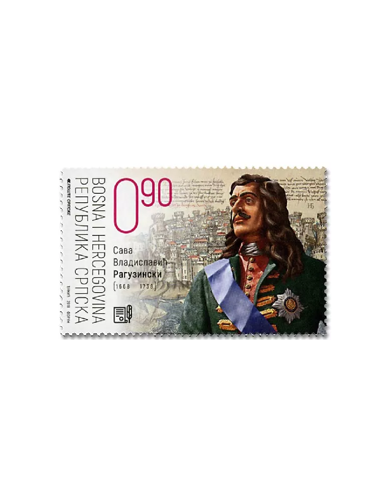 n° 701 - Timbre REPUBLIQUE SERBE (DE BOSNIE) Poste