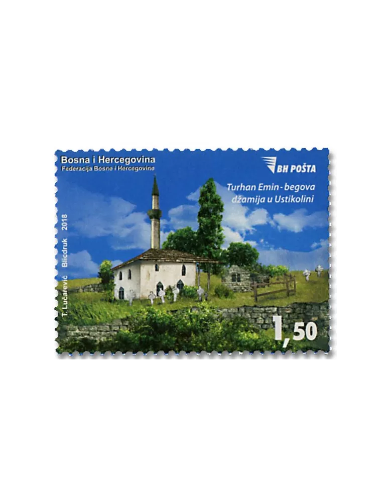 n° 815 - Timbre BOSNIE-HERZEGOVINE Poste