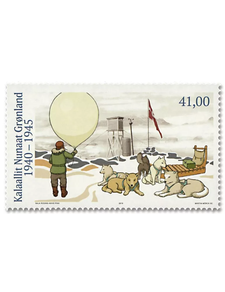 n° 782/783 - Timbre GROENLAND Poste