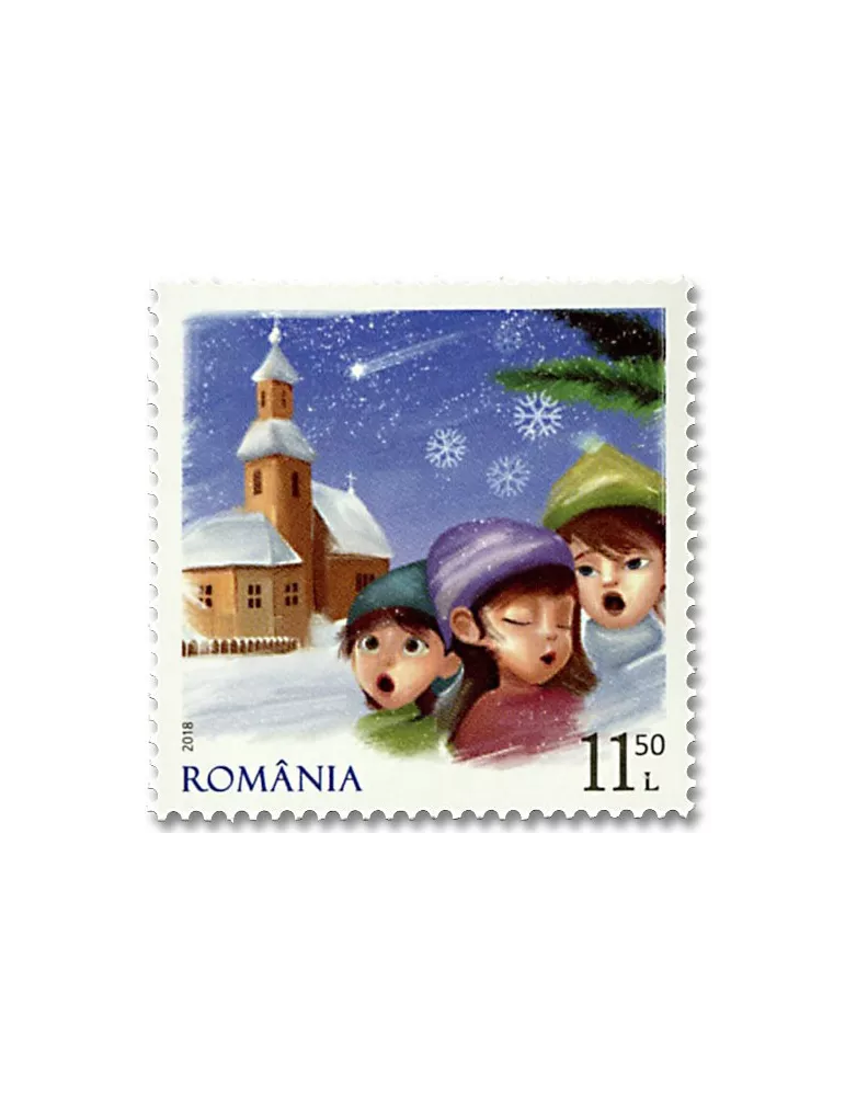 n° 6386/6389 - Timbre ROUMANIE Poste