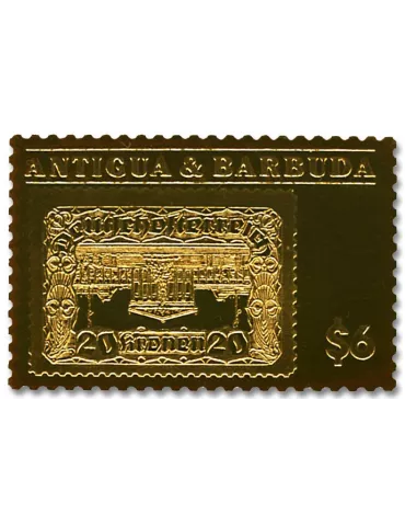 n° 4836/4839 - Timbre ANTIGUA Poste 2