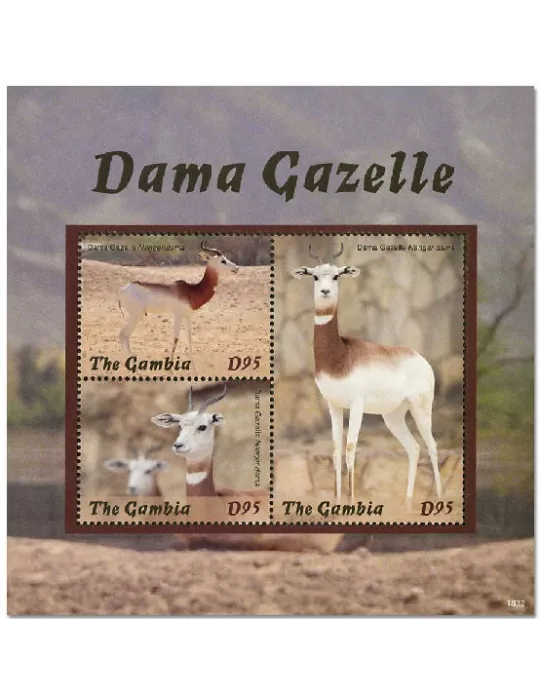 n° 5917/5919 - Timbre GAMBIE Poste