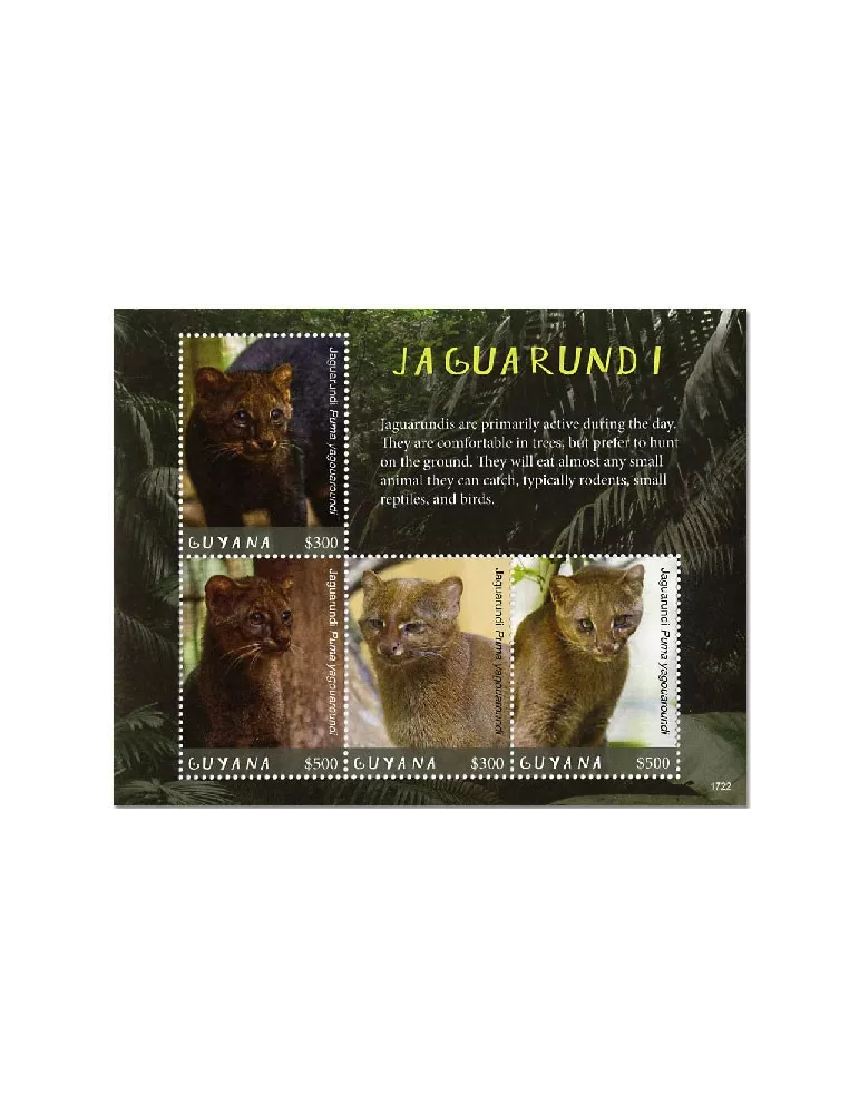 n° 6914/6917 - Timbre GUYANA Poste