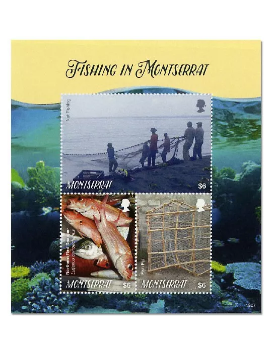 n° 1672/1674 - Timbre MONTSERRAT Poste