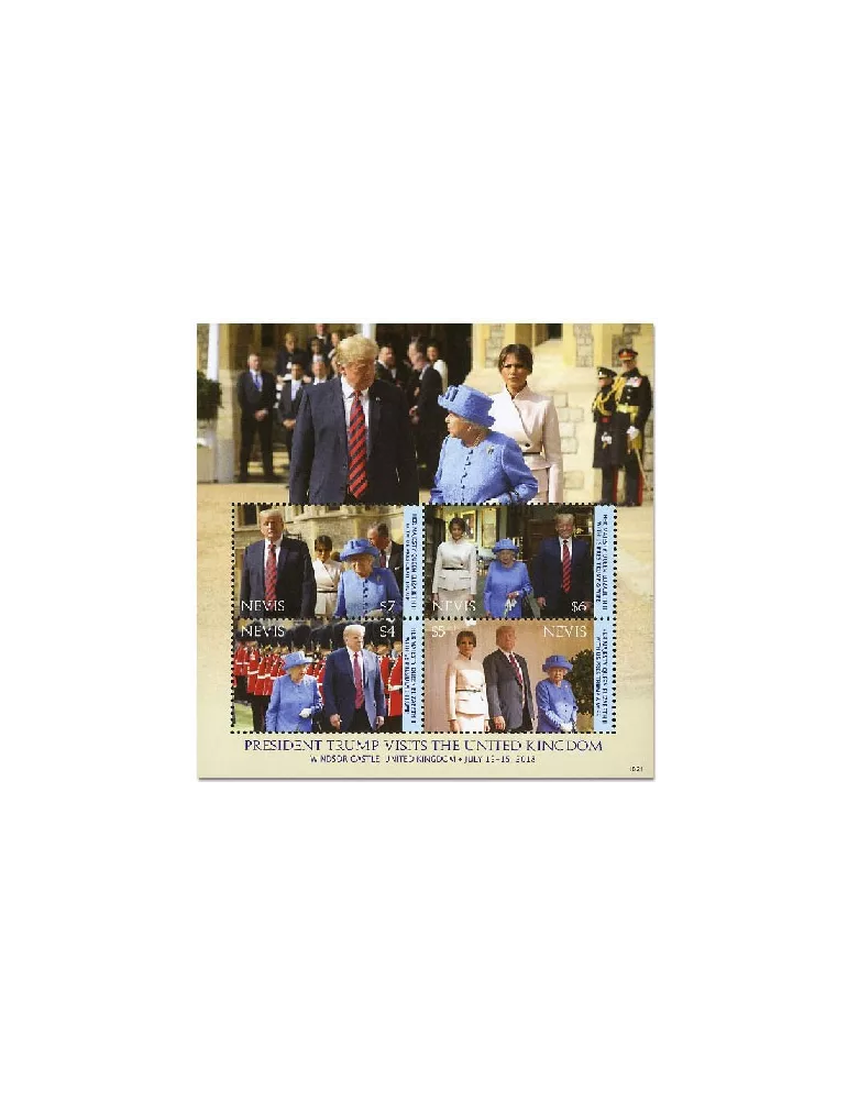 n° 2774/2777 - Timbre NEVIS Poste