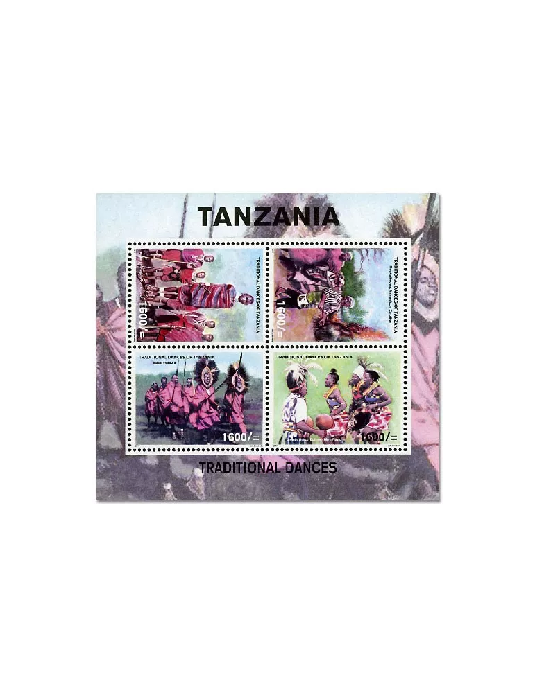 n° 4092/4095 - Timbre TANZANIE Poste