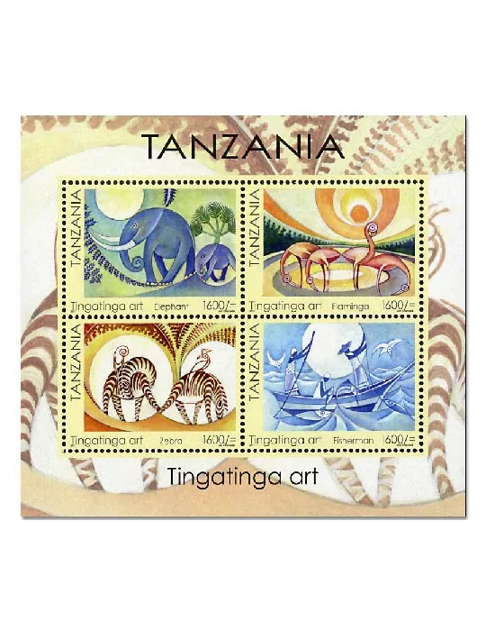 n° 4096/4099 - Timbre TANZANIE Poste