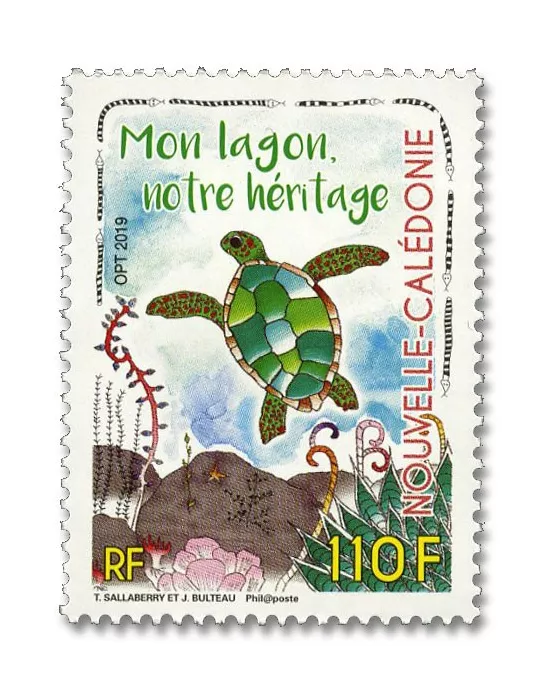 n° 1364 - Timbre Nelle-Calédonie Poste