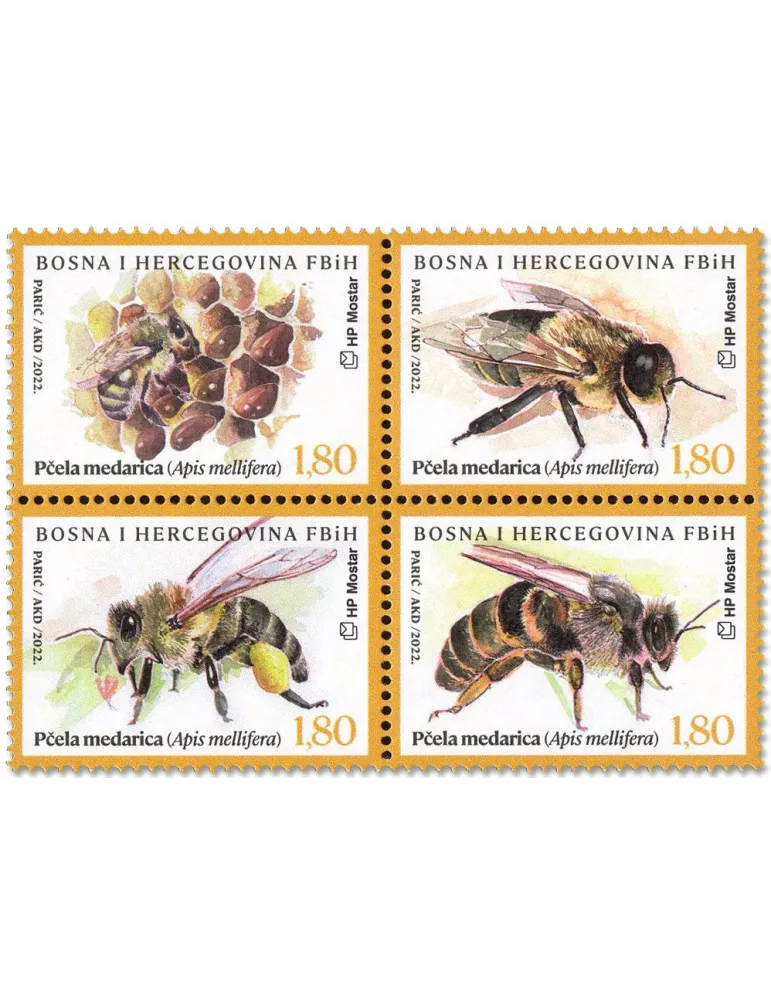 n° 567/570 - Timbre HERCEG-BOSNA Poste