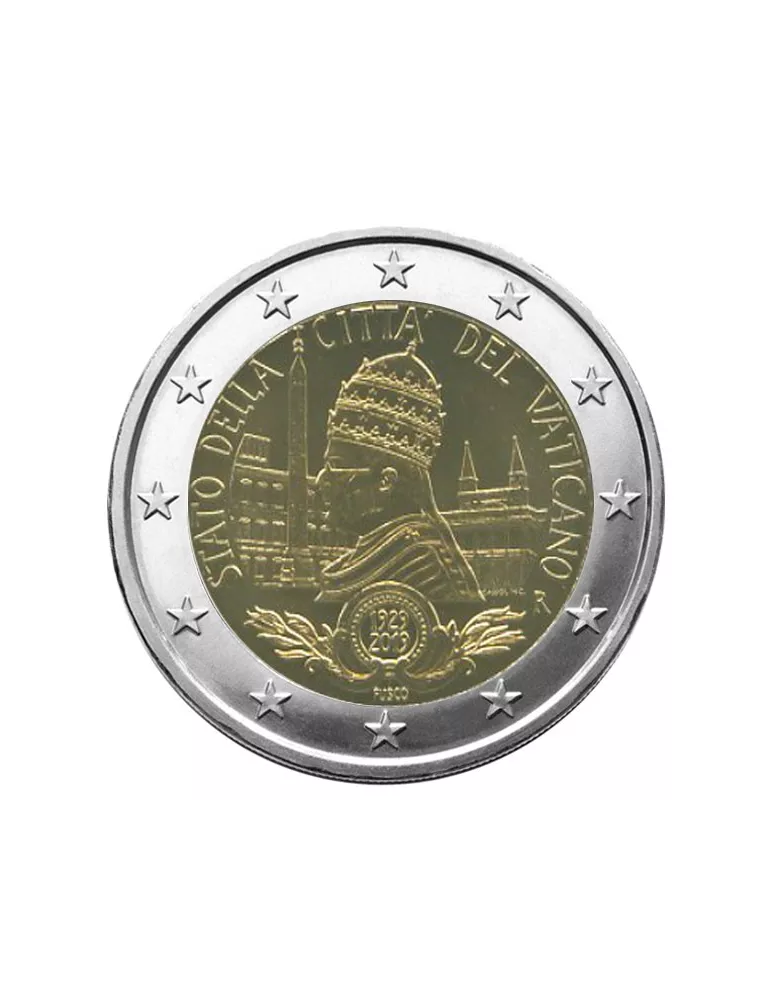 BU : 2 EURO COMMEMORATIVE 2019 : VATICAN (90 ans de la fondation de l'État de la Cité du Vatican)