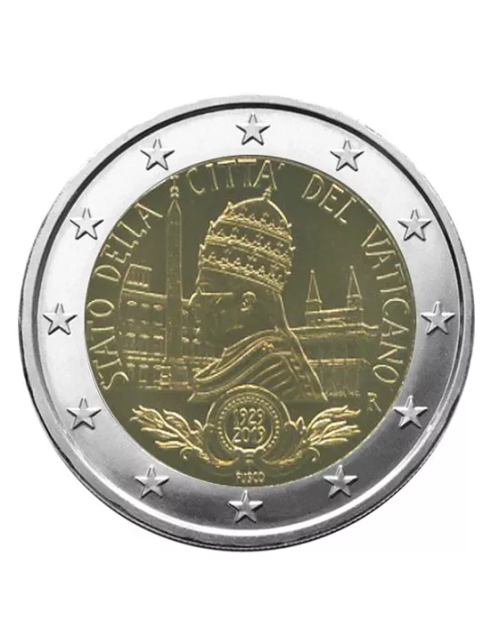 BU : 2 EURO COMMEMORATIVE 2019 : VATICAN (90 ans de la fondation de l'État de la Cité du Vatican)