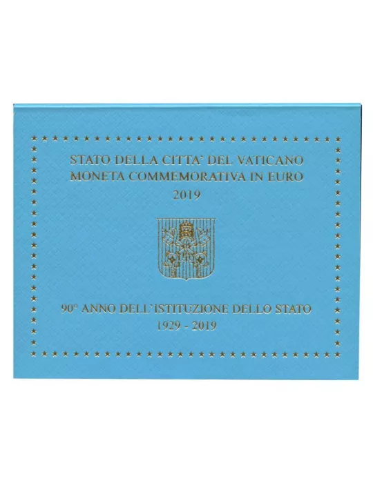 BU : 2 EURO COMMEMORATIVE 2019 : VATICAN (90 ans de la fondation de l'État de la Cité du Vatican)