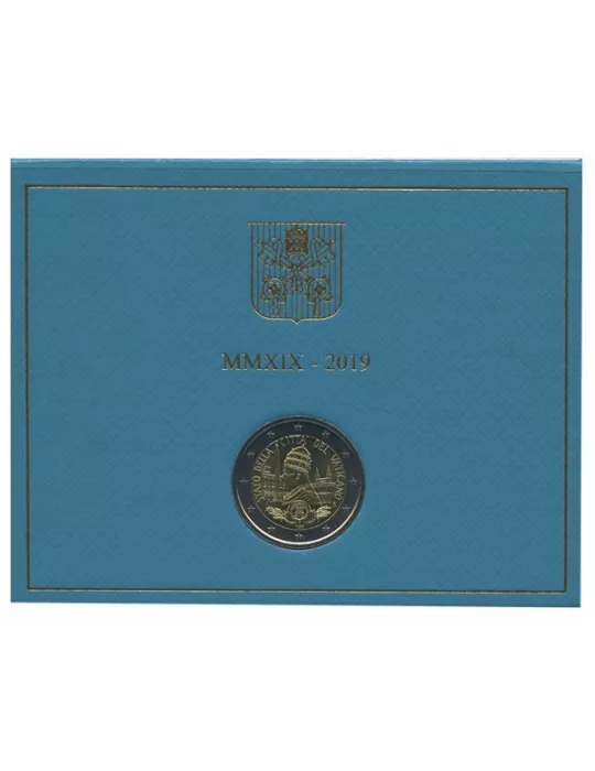 BU : 2 EURO COMMEMORATIVE 2019 : VATICAN (90 ans de la fondation de l'État de la Cité du Vatican)