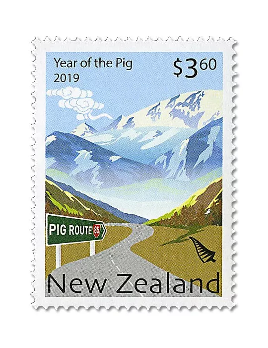 n° 3459/3462 - Timbre NOUVELLE-ZELANDE Poste
