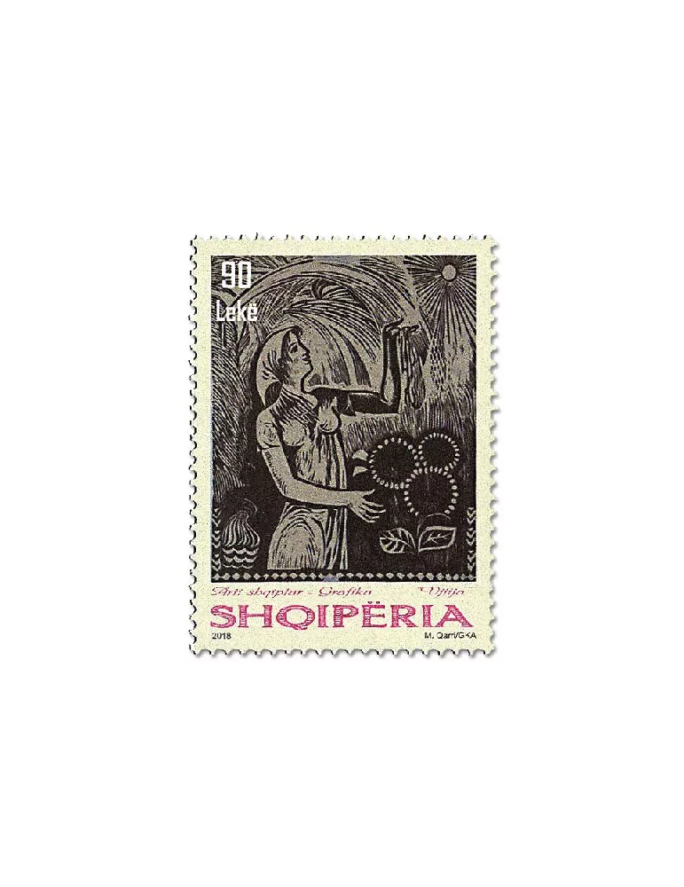 n° 3257/3264 - Timbre ALBANIE Poste