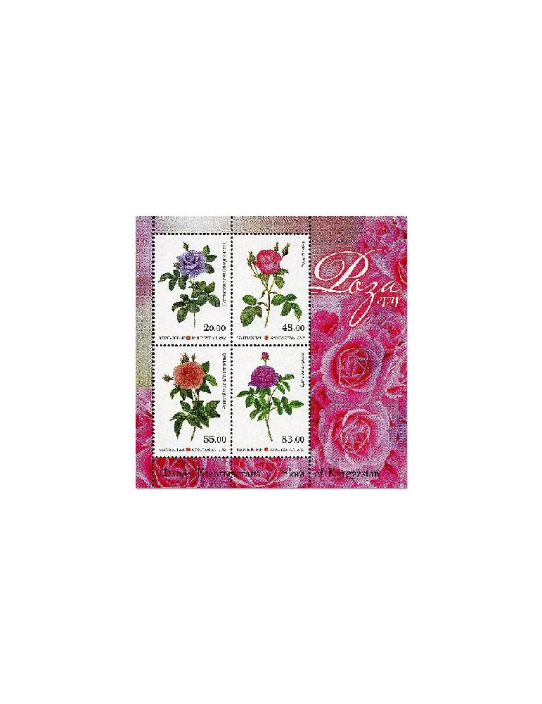 n° 82 - Timbre KIRGHIZISTAN (Poste Kirghize) Blocs et feuillets