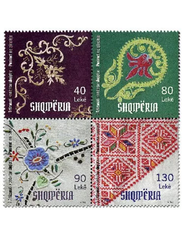 n° 3253/3256 - Timbre ALBANIE Poste