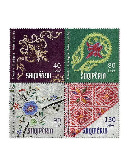 n° 3253/3256 - Timbre ALBANIE Poste