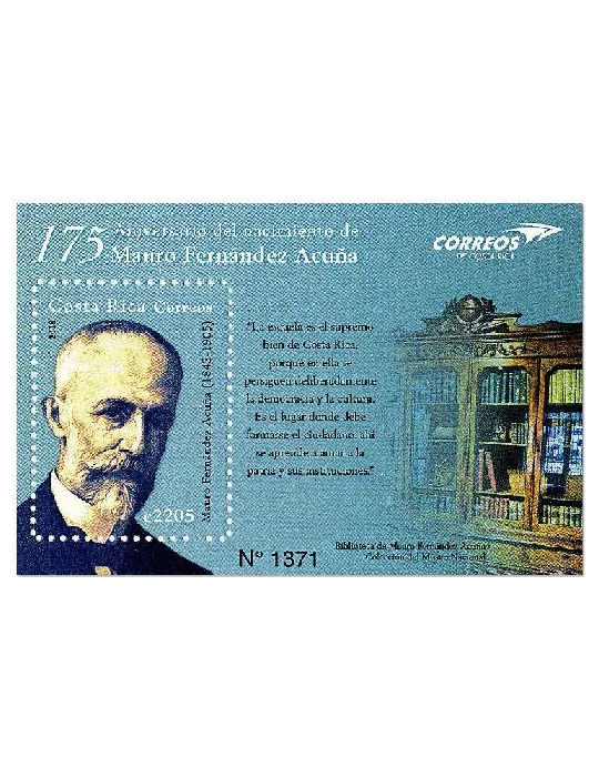 n° 70 - Timbre COSTA RICA Blocs et feuillets