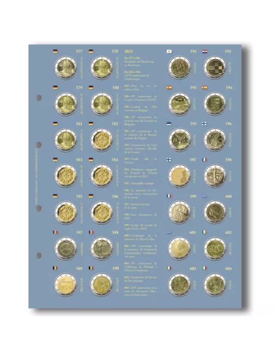 Recharges 2€ COMMÉMORATIFS (2023)