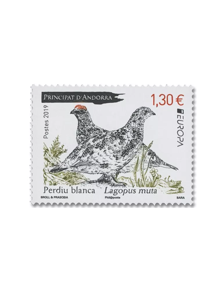 n° 830 - Timbre Andorre Poste