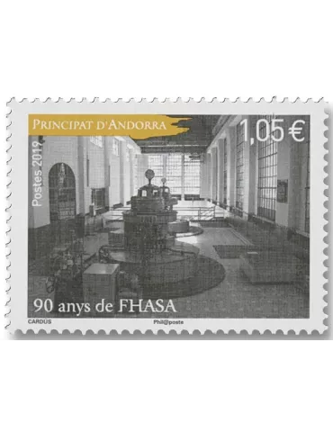 n° 831 - Timbre Andorre Poste