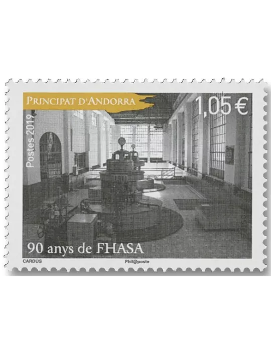 n° 831 - Timbre Andorre Poste