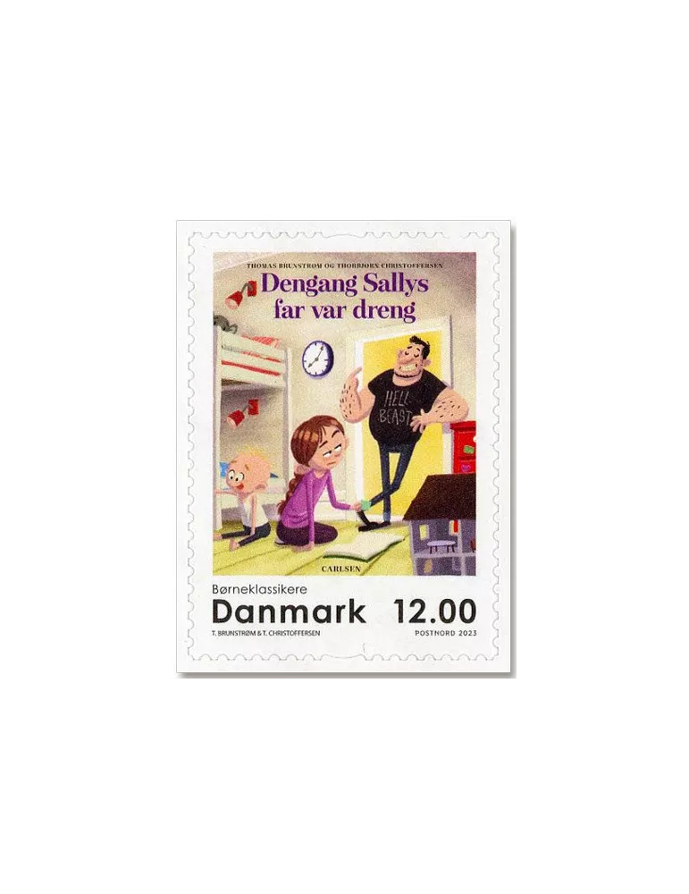 n° 2062/2071 - Timbre DANEMARK Poste