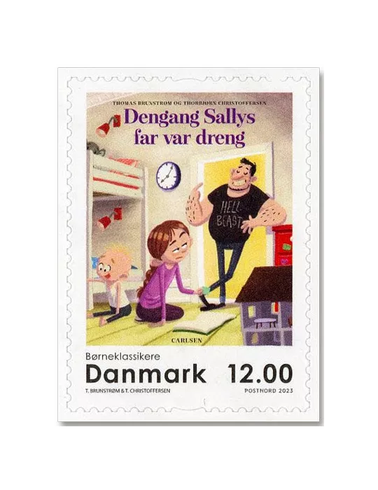 n° 2062/2071 - Timbre DANEMARK Poste