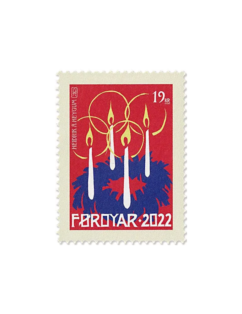 n° 1049/1050 - Timbre ILE FEROE Poste