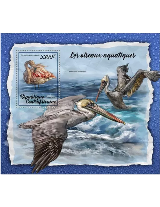 n° 1224 - Timbre CENTRAFRIQUE Blocs et feuillets