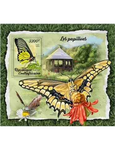 n° 1226 - Timbre CENTRAFRIQUE Blocs et feuillets