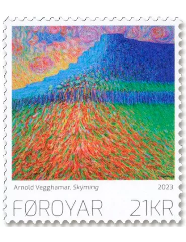 n° 1059/1060 - Timbre ILE FEROE Poste