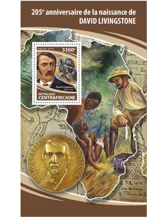 n° 1235 - Timbre CENTRAFRIQUE Blocs et feuillets