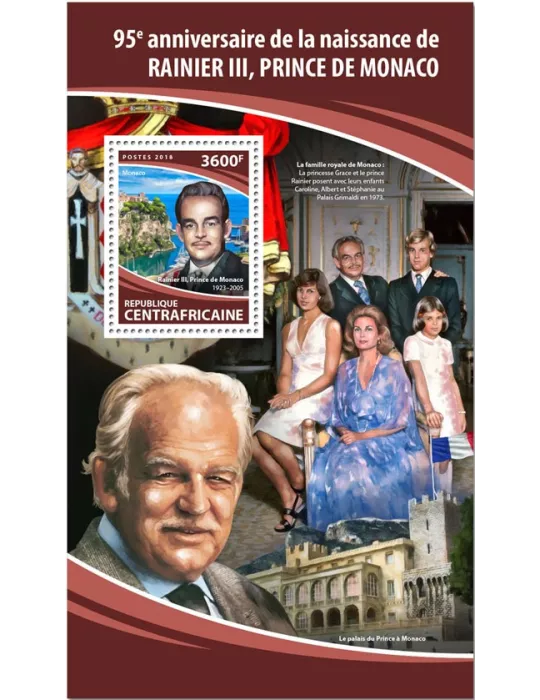 n° 1238 - Timbre CENTRAFRIQUE Blocs et feuillets