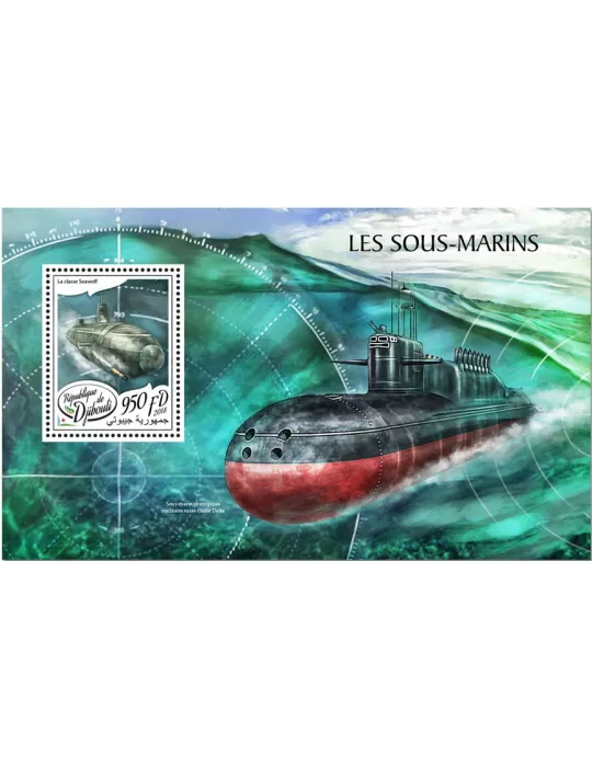 n° 269 - Timbre DJIBOUTI Blocs et feuillets