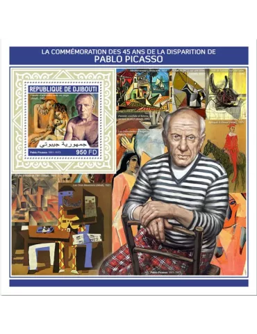 n° 296 - Timbre DJIBOUTI Blocs et feuillets