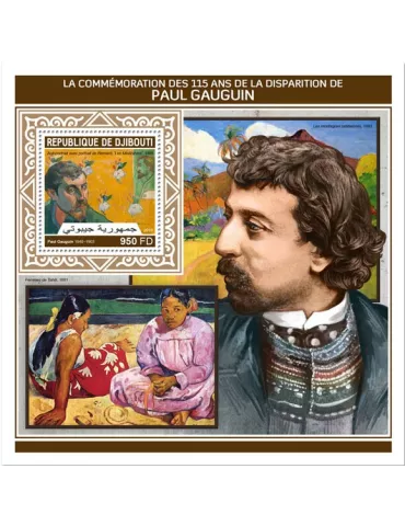 n° 298 - Timbre DJIBOUTI Blocs et feuillets