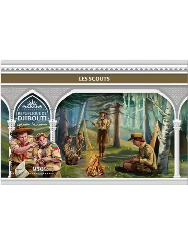 n° 308 - Timbre DJIBOUTI Blocs et feuillets