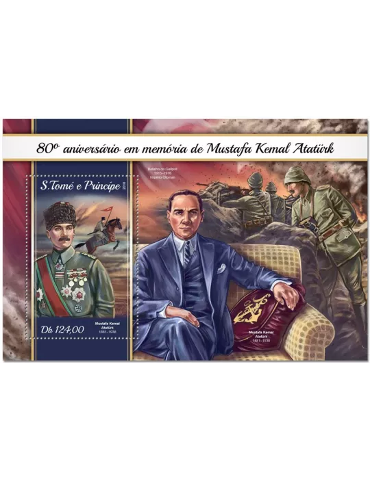 n° 1117 - Timbre SAINT-THOMAS ET PRINCE Blocs et feuillets