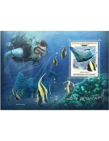 n° 2224 - Timbre GUINÉE Blocs et feuillets