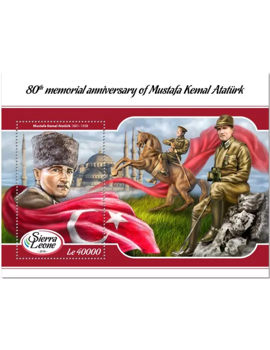 n° 1370 - Timbre SIERRA LEONE Blocs et feuillets