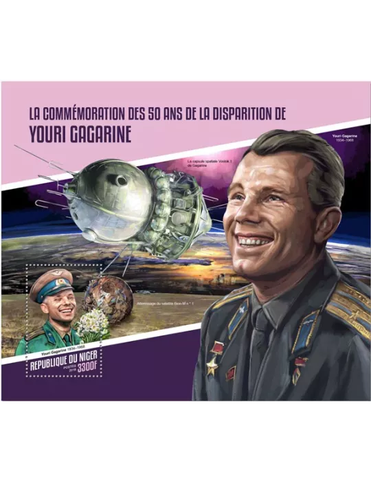 n° 841 - Timbre NIGER Blocs et feuillets