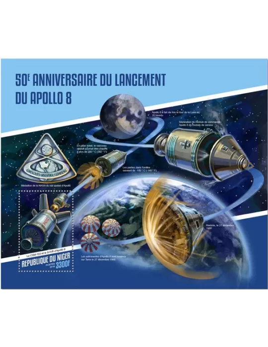 n° 849 - Timbre NIGER Blocs et feuillets